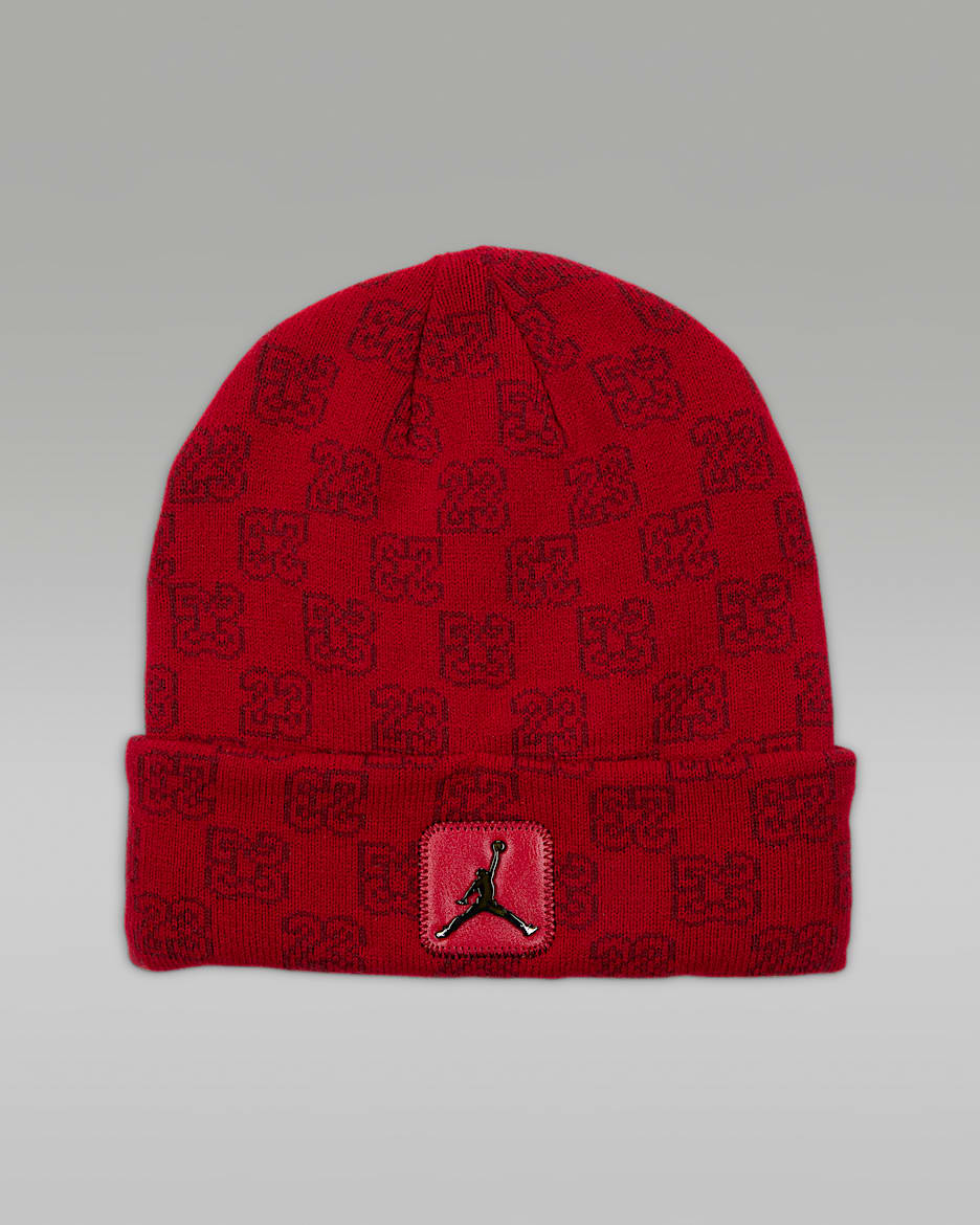 Jordan Older Kids 2 Piece Monogram Beanie Set. Nike FI